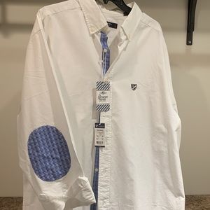 Cremieux Lightweight Oxford button down long sleeve shirt.  XLT- NWT